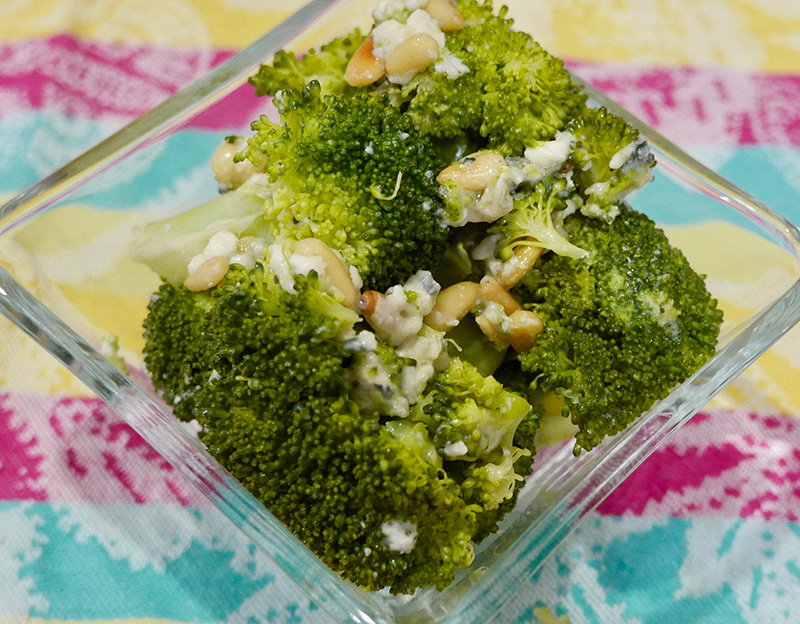 Broccoli and Blue Cheese Salad