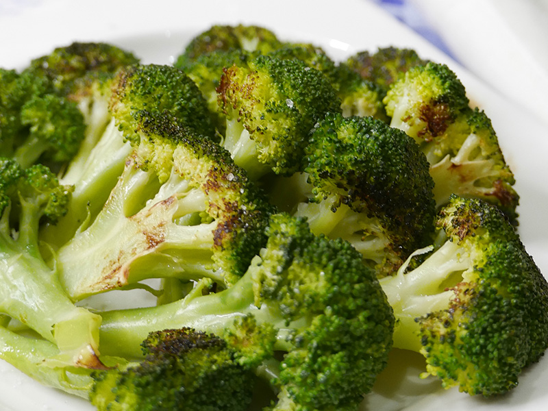 Pan Grilled Broccoli