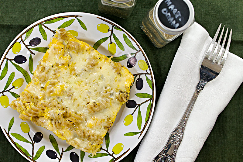 Baked Butternut Squash Mac and Cheese