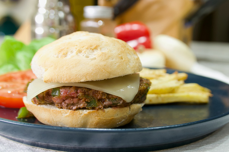 Cajun Cheeseburgers