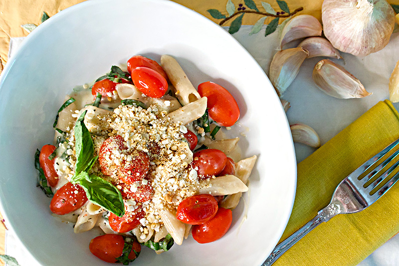 Caprese Mac and Cheese