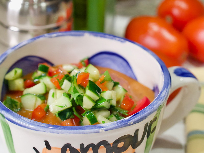 Caramelized Gazpacho