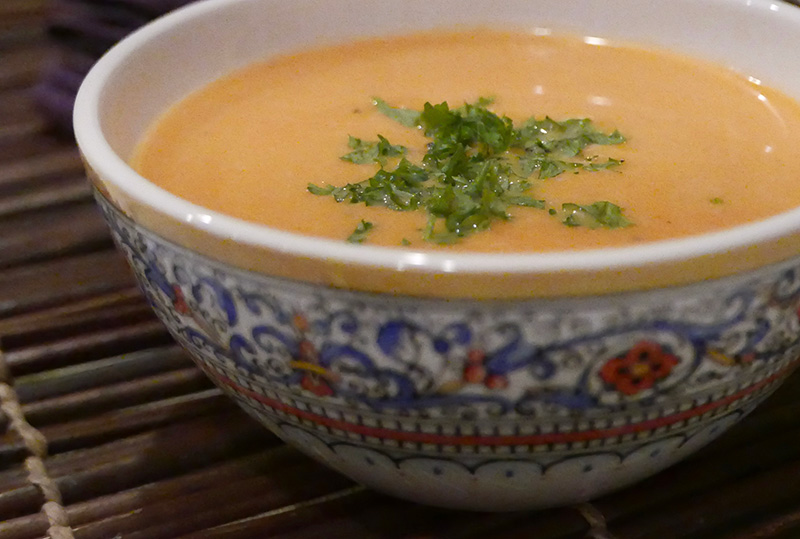 Creamy Carrot Ginger Soup