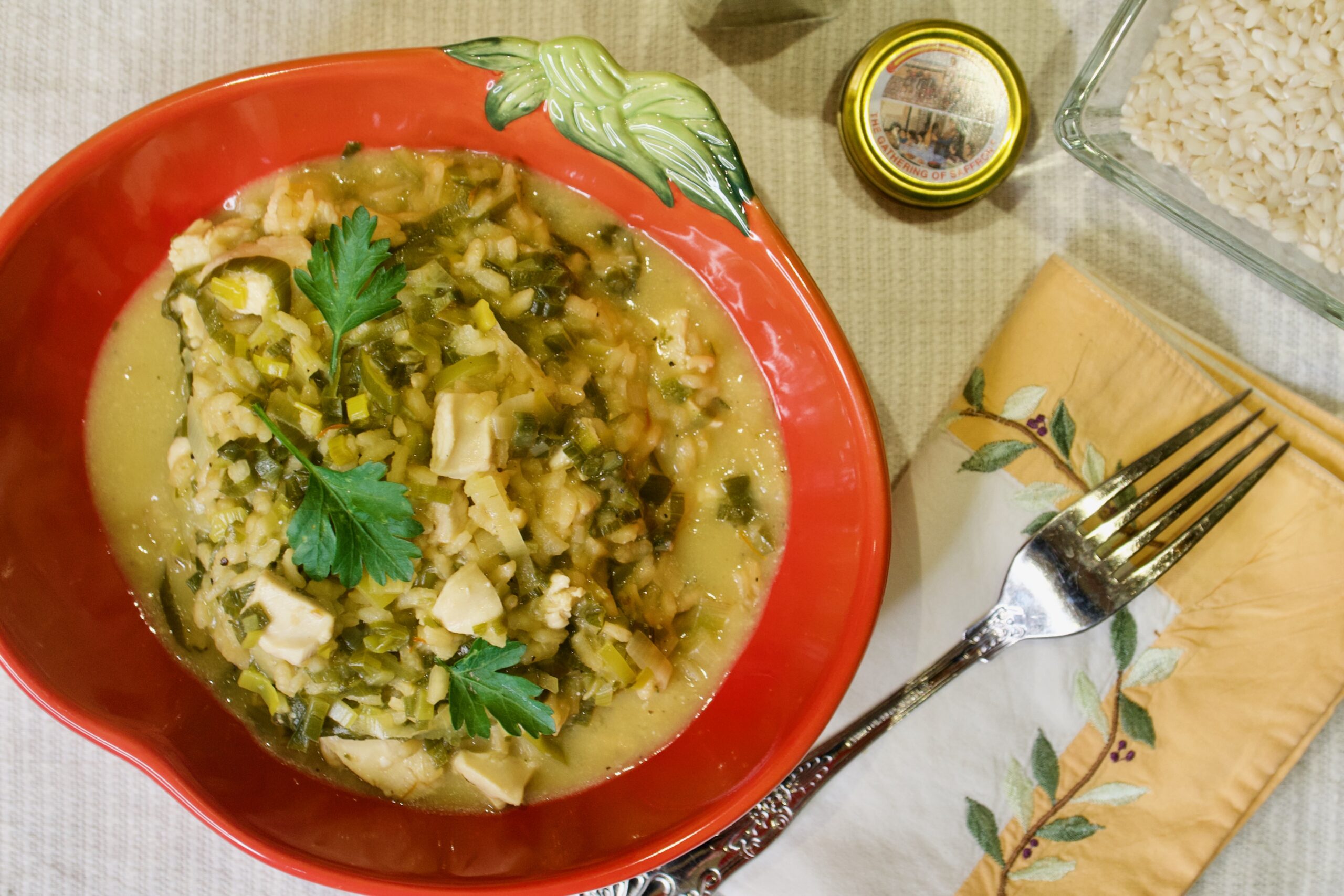 Chicken Leek Risotto – Low Sodium Version