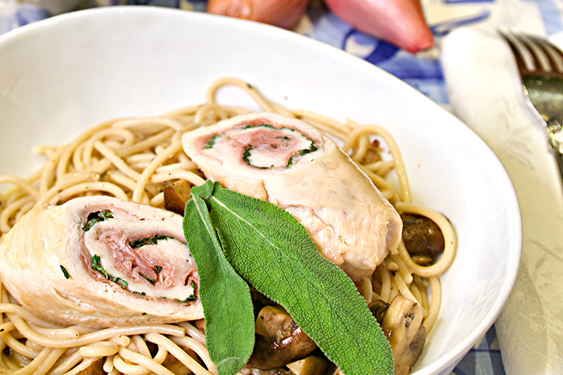 Chicken Saltimbocca