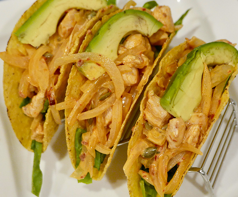 Chipotle Chicken Tacos