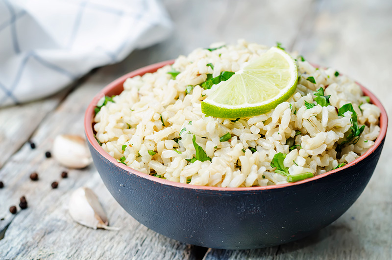 Cilantro Lime Brown Rice (HmF)