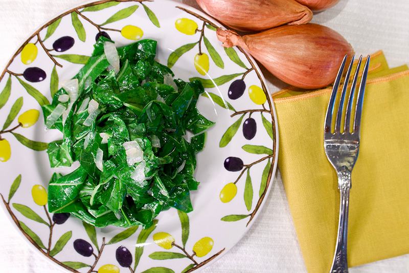 Maple Sweetened Collard Greens