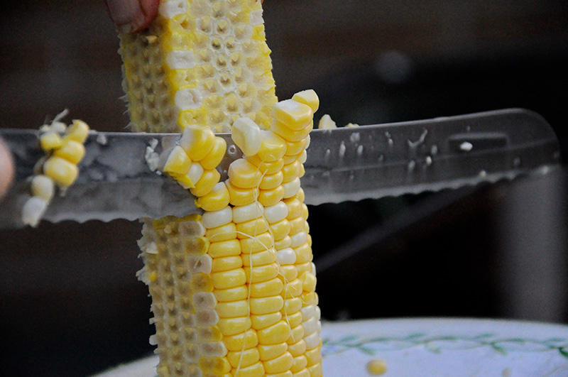 Corn with Red Onion