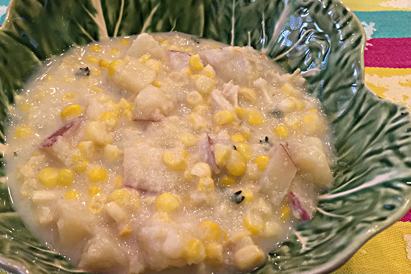 Corn and Crab Chowder