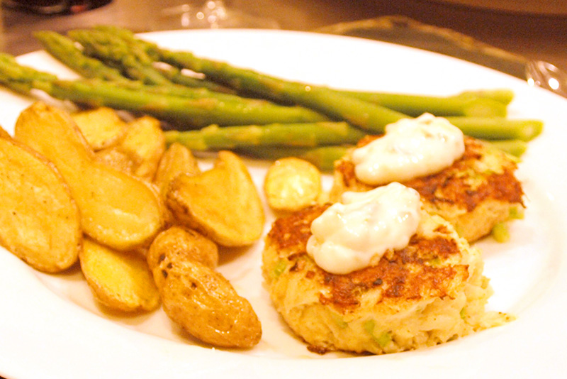 Gluten-Free Low Sodium Crab Cakes