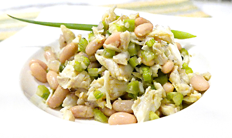 Crab and White Bean Salad