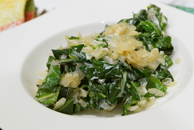 Creamed Collard Greens