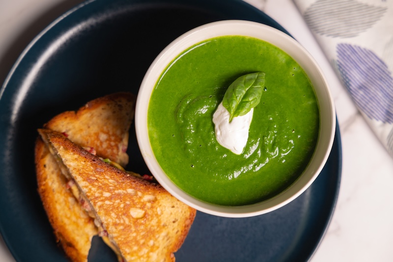 Cream of Spinach Soup