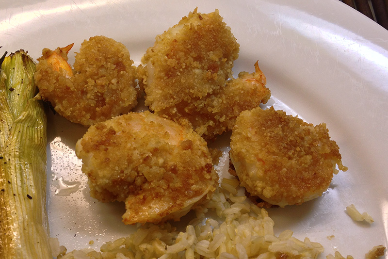 Crunchy Peanut Shrimp