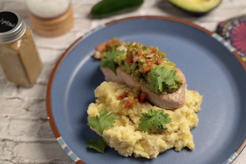 Cumin Dusted Pork Chops