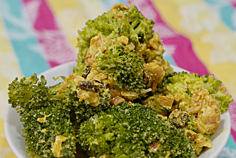 Curried Broccoli Salad