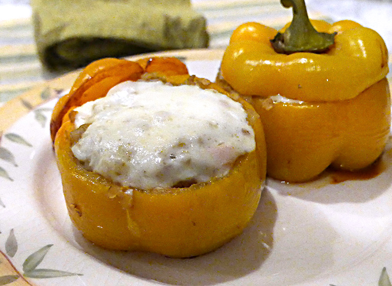 Curry Stuffed Peppers