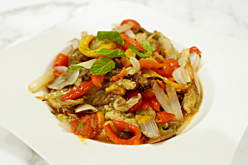 Escalivada (Spanish Eggplant with Mint)