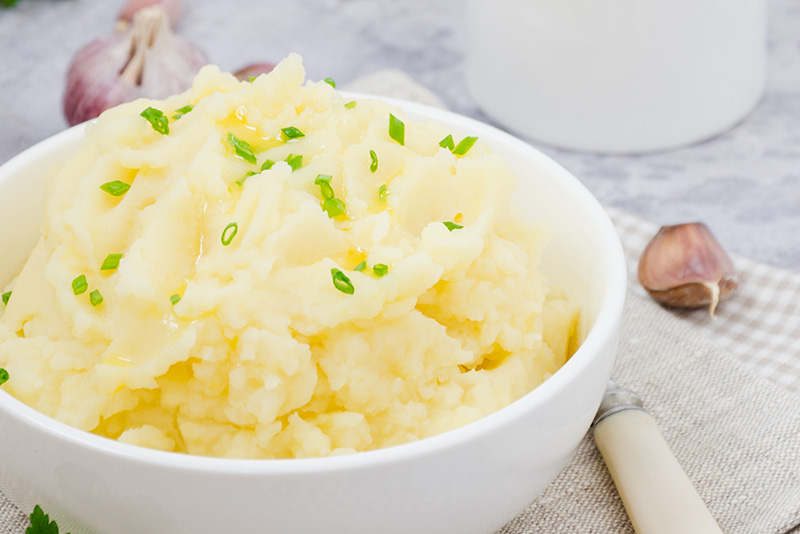 Roasted Garlic Mashed Potatoes