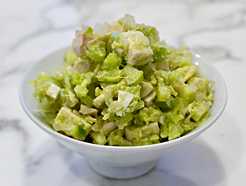 Ginger and Shallot Chicken Salad