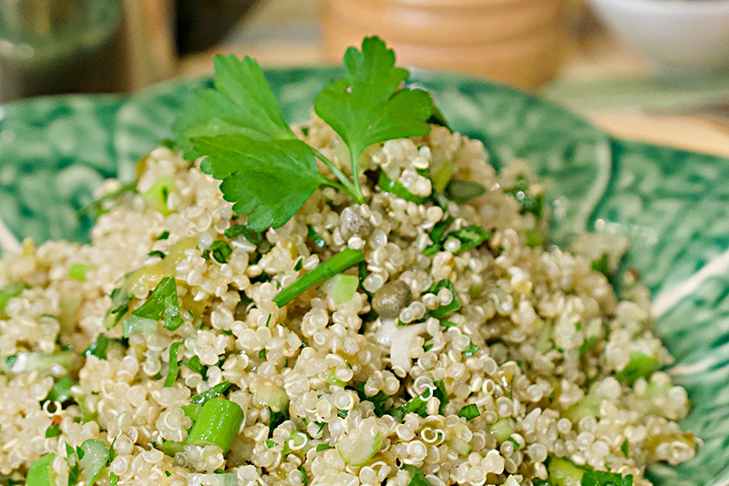 Green Quinoa Salad