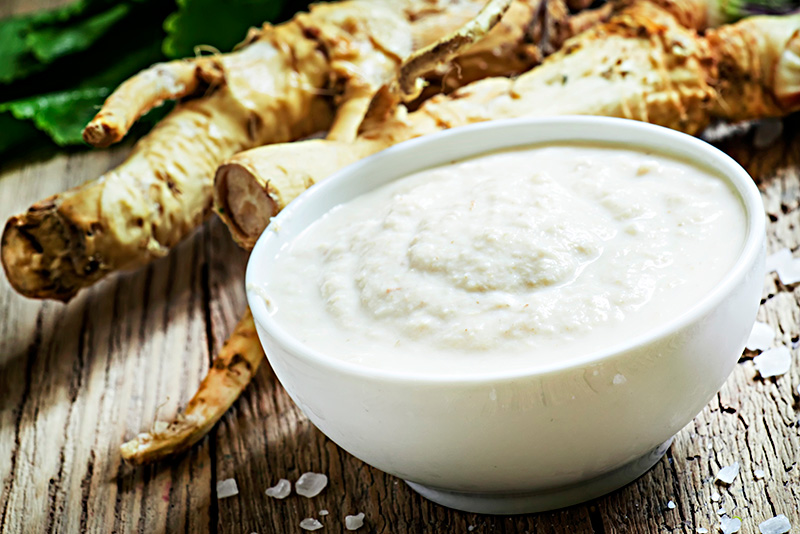 Steak with Horseradish Cream