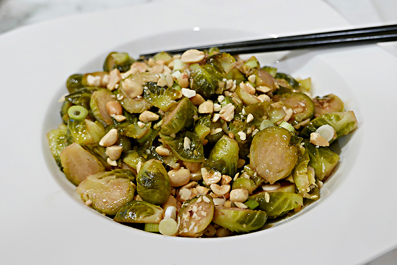 Kung Pao Brussels Sprouts