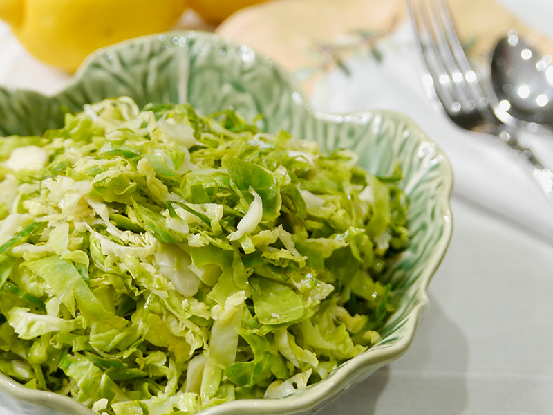 Lemon Butter Brussels Sprouts