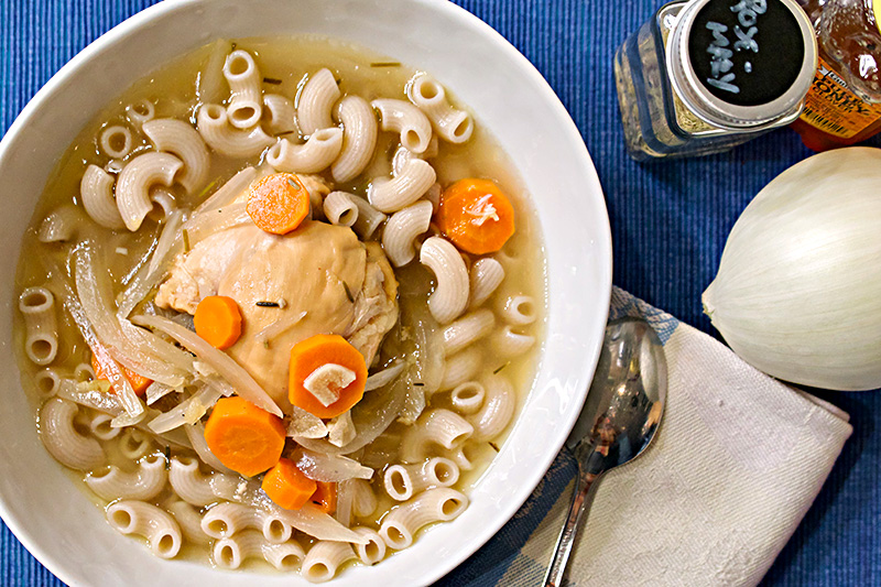 Lemon Herb Chicken Soup