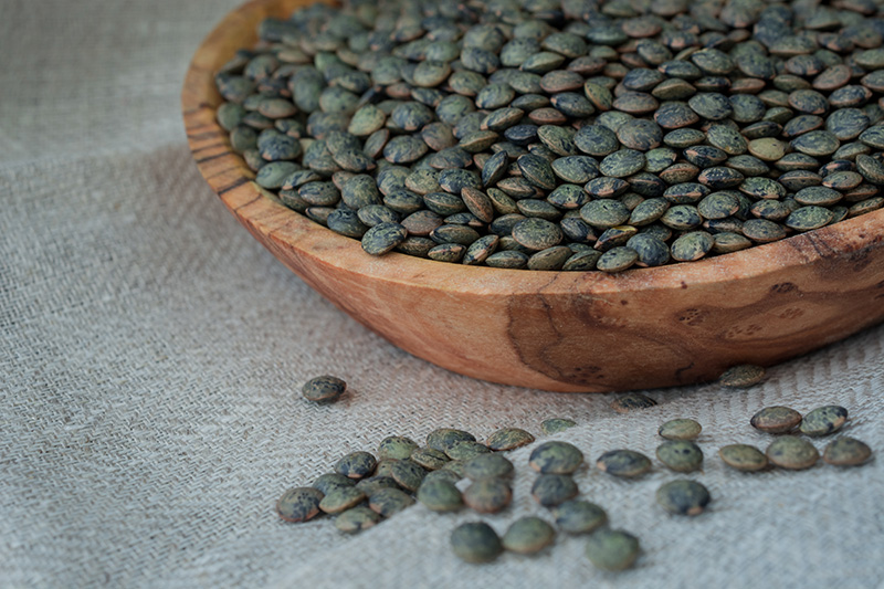 Curried Lentil Salad with Lamb