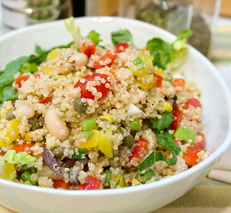 Mediterranean Quinoa Salad