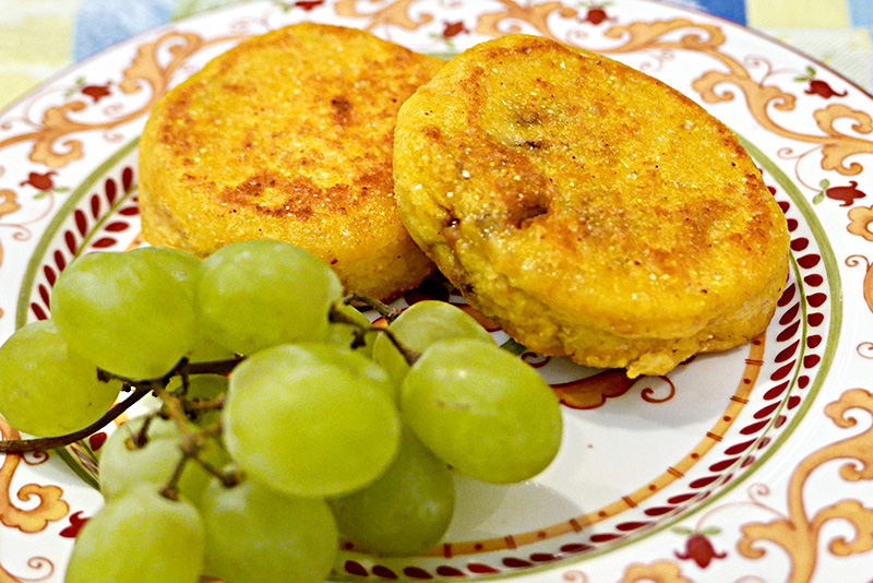 Mushroom and Goat Cheese Pupusas