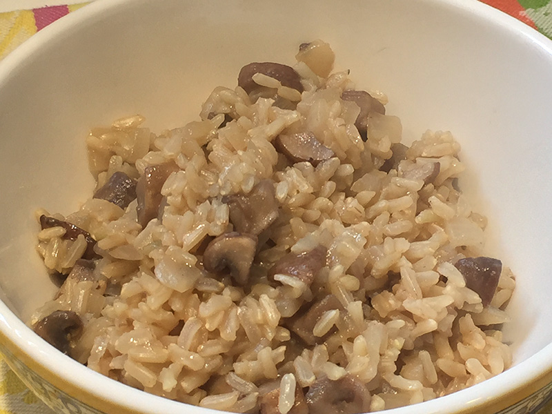 Mushroom Rice