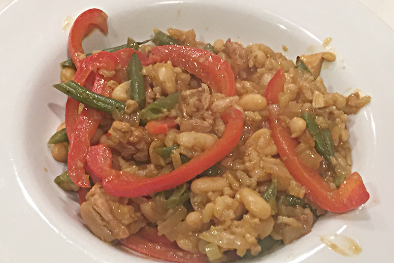 Low Sodium Paella Valenciana