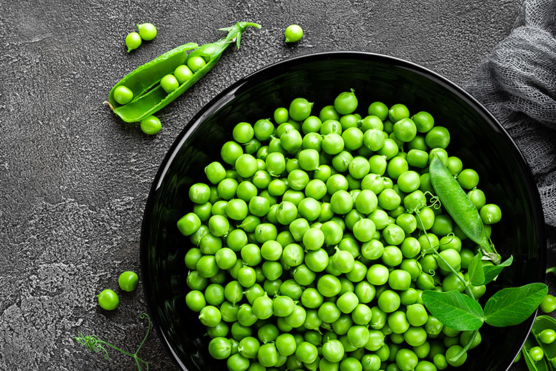 Spicy Chilled Pea Soup