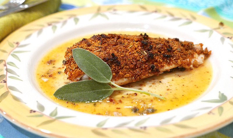 Pecan Crusted Trout