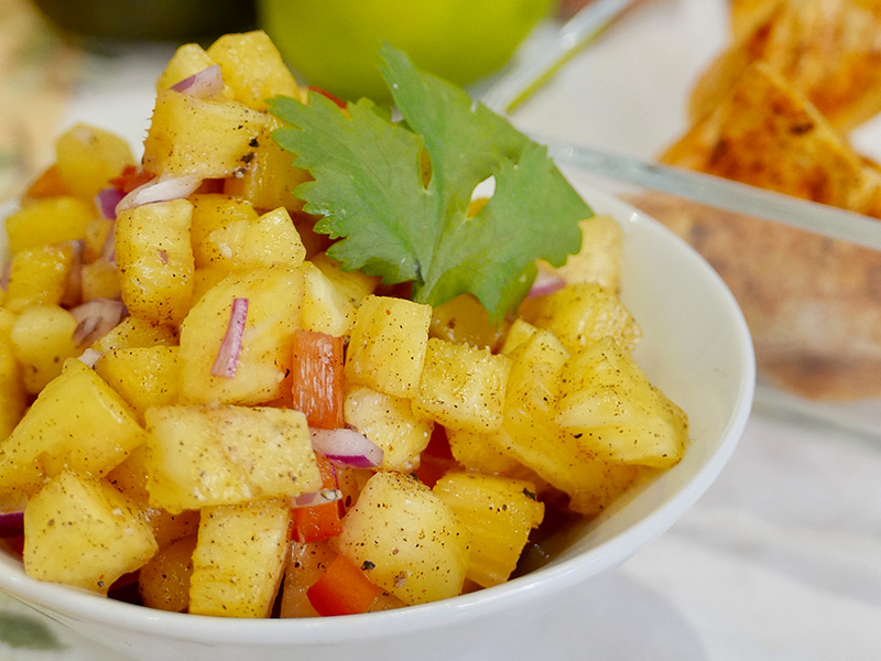 Fresh Pineapple Salsa