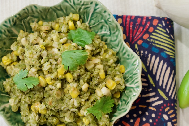 Poblano Corn Rice