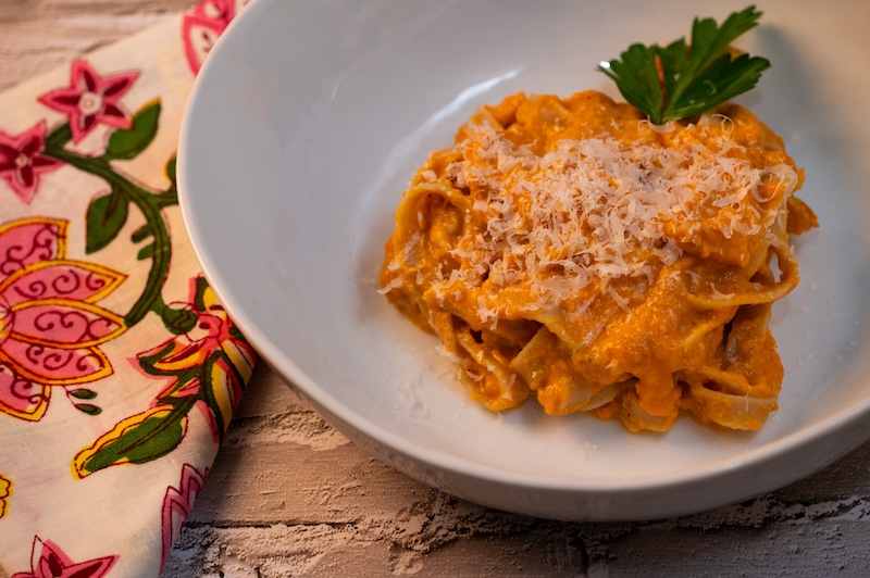 Pumpkin Fettuccine Alfredo