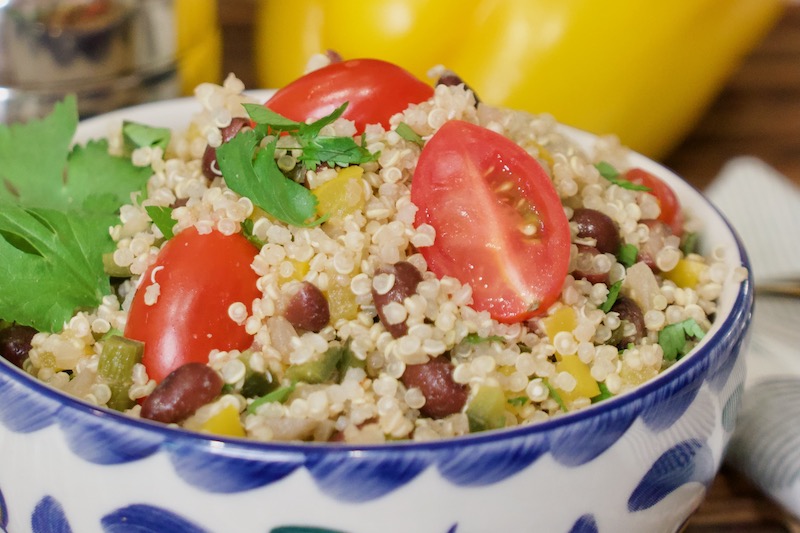 Quinoa and Black Beans