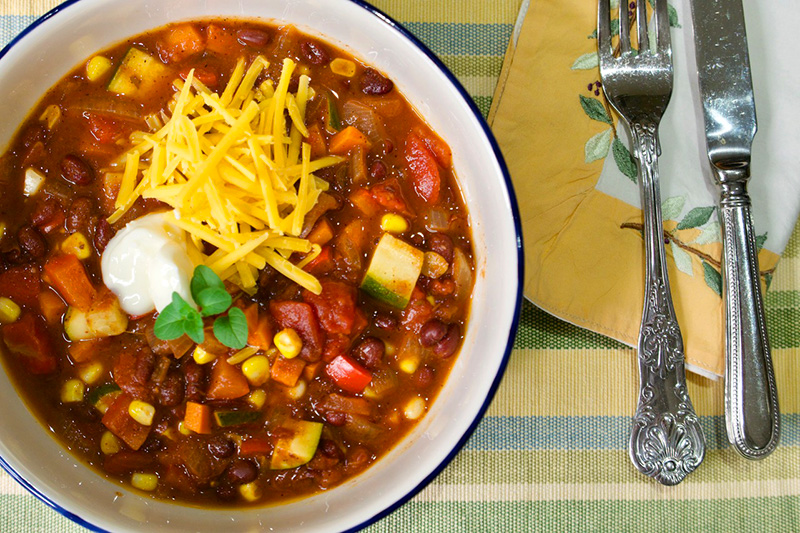 One Pot Bean Chili