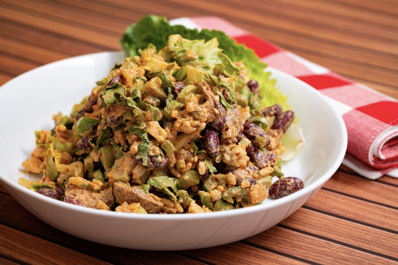 Red Beans and Rice Chopped Salad