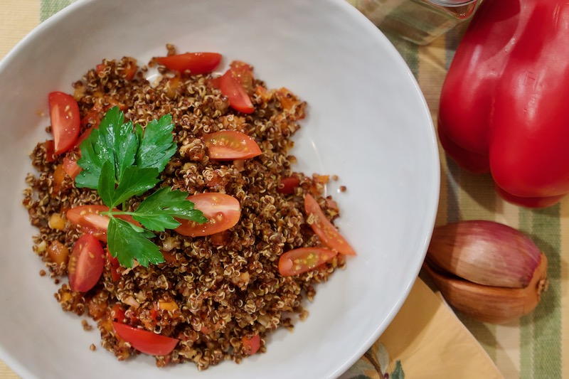 Red Quinoa Salad