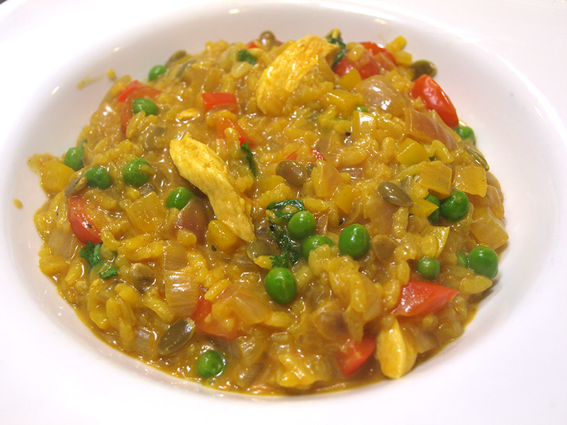 Risotto con Pollo