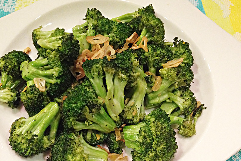 Roasted Broccoli with Garlic