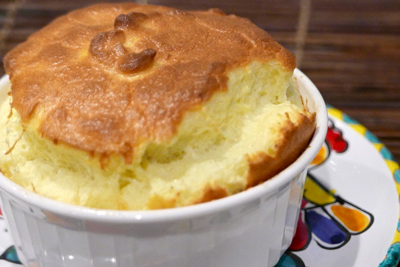 Savory Mushroom Souffle