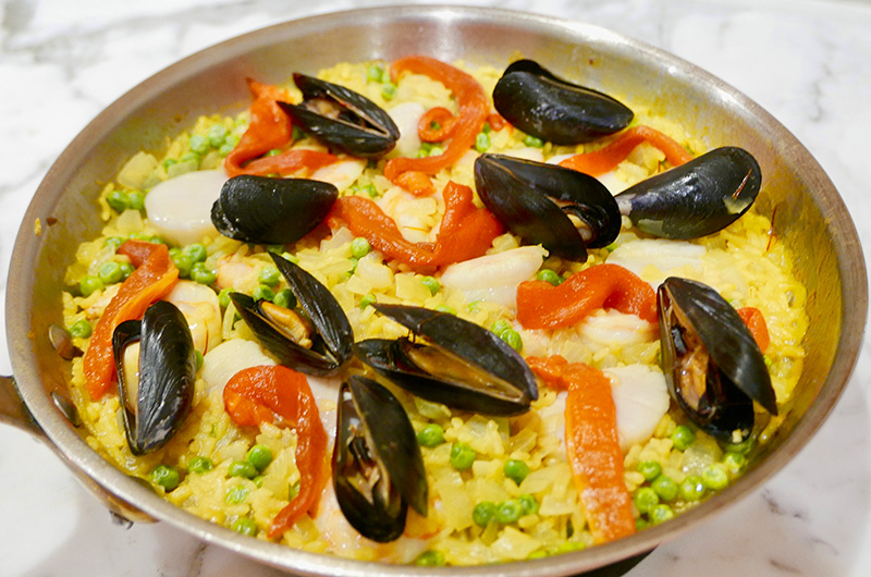 Seafood Paella