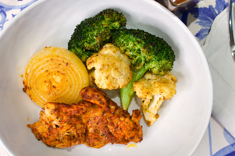 Sheet Pan Roasted Chicken and Vegetables