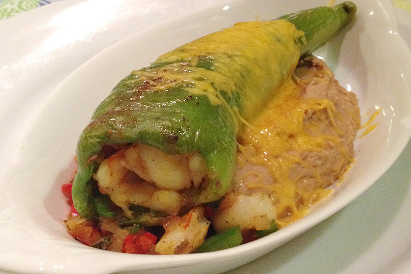 Shrimp Chile Relleno